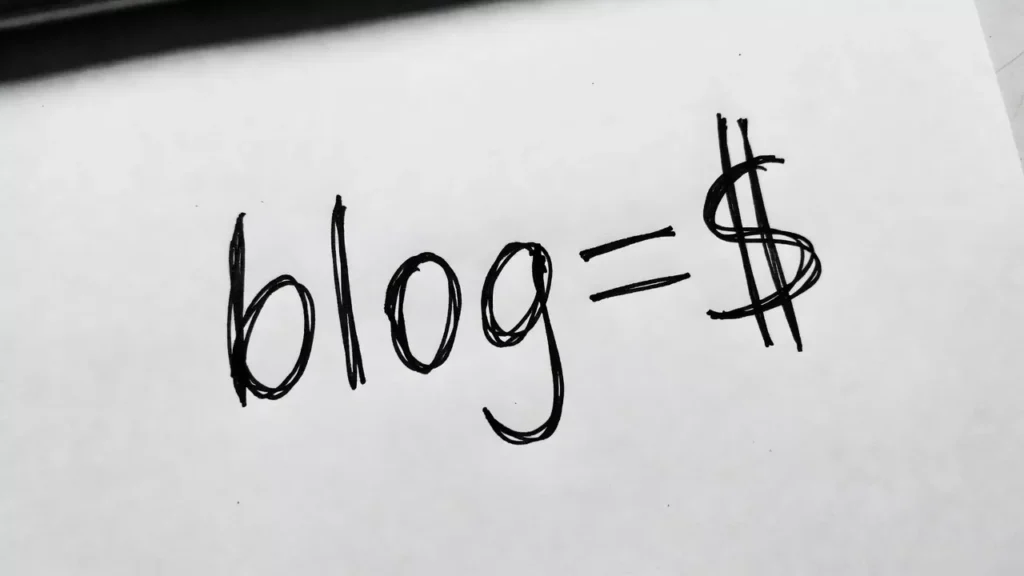 Napis "blog=$" pokazujący, że może on służyć do generowania leadów i sprzedaży.